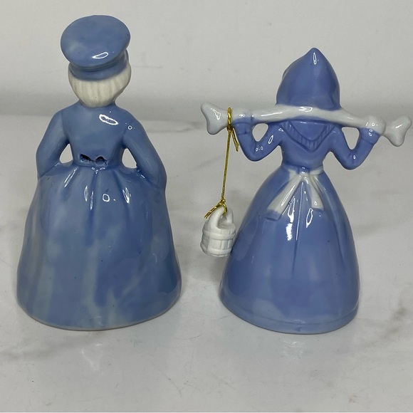 Price Import Porcelain Dutch Boy & Girl Hand Bells - Picture 3 of 16